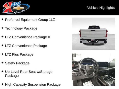 Certified 2024 Chevrolet Silverado 1500 LTZ w/ Technology Package image 2
