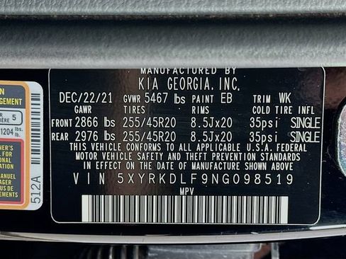 Used 2022 Kia Sorento SX image 35