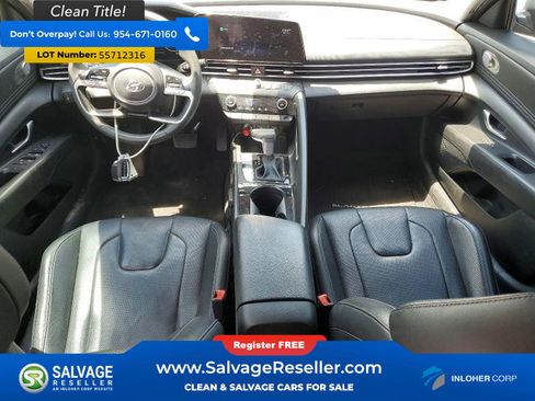 Used 2022 Hyundai Elantra Limited w/ Preferred Accessory Package FWD image 11