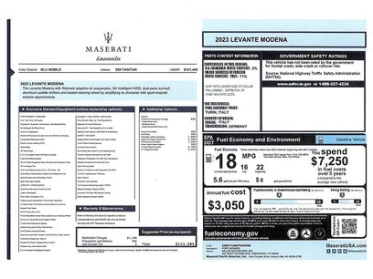 Used 2023 Maserati Levante Modena