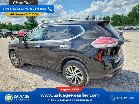 Used 2014 Nissan Rogue SL w/ SL Premium Package AWD/4WD image 3