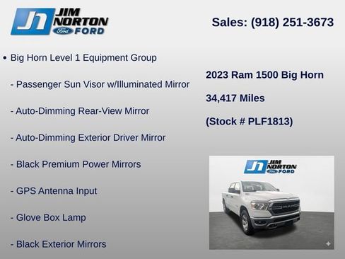 Used 2023 RAM 1500 Big Horn AWD/4WD image 14