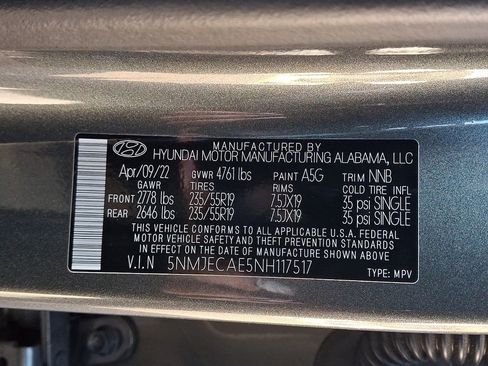 Used 2022 Hyundai Tucson Limited AWD/4WD image 27