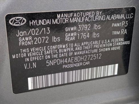 Used 2013 Hyundai Elantra GLS w/ Preferred Pkg FWD image 16