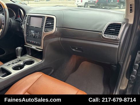 Used 2013 Jeep Grand Cherokee Overland w/ Advance Technology Group image 88