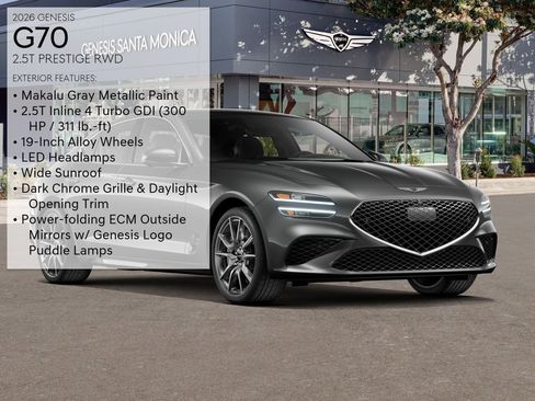 New 2026 Genesis G70 2.5T Prestige image 3