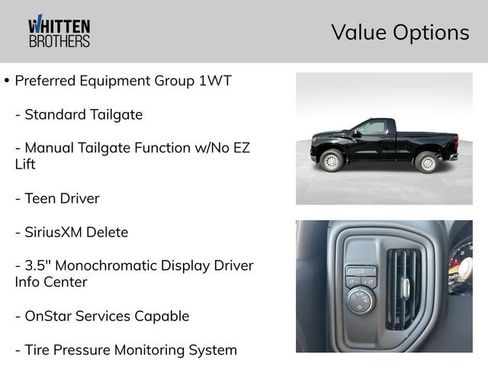 Used 2025 Chevrolet Silverado 1500 W/T w/ WT Value Package RWD image 13