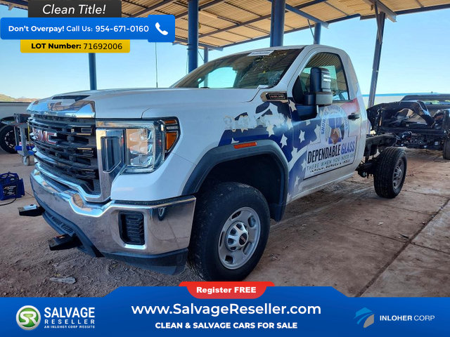 Used 2022 GMC Sierra 2500 Pro w/ Convenience Package RWD image 1