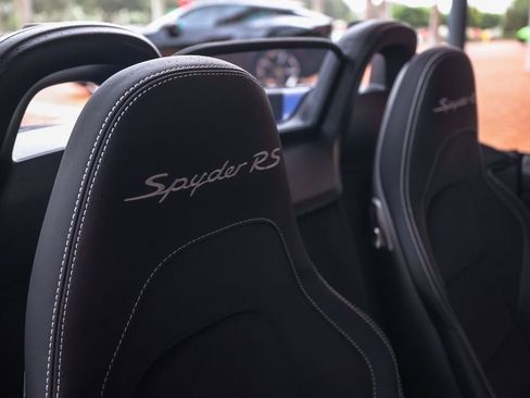 Used 2025 Porsche 718 Boxster Spyder RS image 38