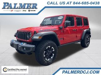 Certified 2025 Jeep Wrangler Unlimited Rubicon 4xe w/ Safety Group AWD/4WD video 1