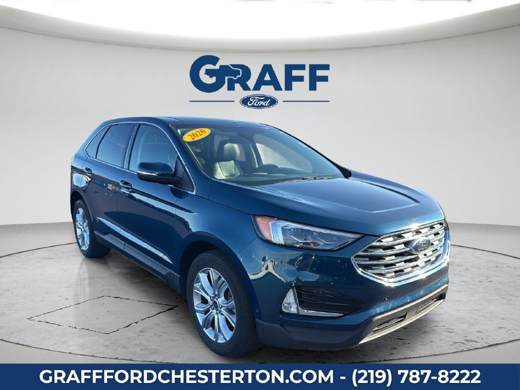 Used 2020 Ford Edge Titanium w/ Equipment Group 301A AWD/4WD image 3