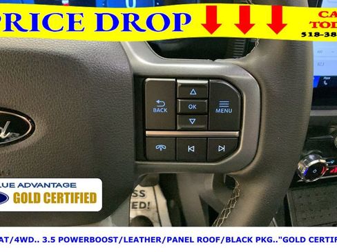 Certified 2025 Ford F150 Lariat w/ Equipment Group 502A High image 38