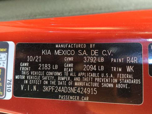 Used 2022 Kia Forte LXS w/ LXS Technology Package FWD image 33