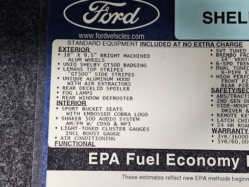 Used 2008 Ford Mustang Shelby GT500 image 19