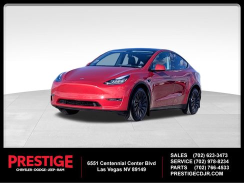 Used 2021 Tesla Model Y Long Range AWD/4WD image 1