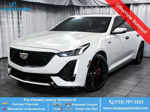 Used 2022 Cadillac CT5 V w/ Cold Weather Package AWD/4WD image 1