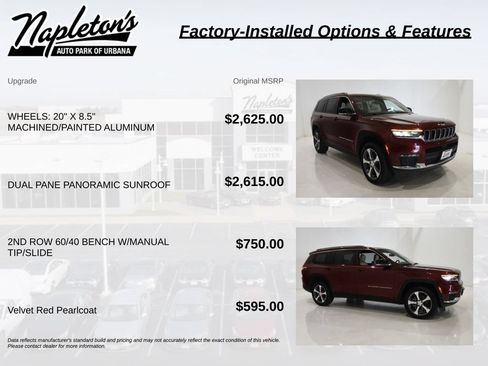 Used 2023 Jeep Grand Cherokee L Limited AWD/4WD image 4