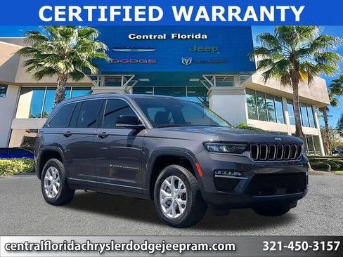 Certified 2023 Jeep Grand Cherokee Limited w/ Luxury Tech Group II RWD image 1
