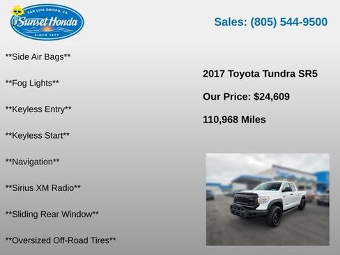 Used 2017 Toyota Tundra SR5 RWD image 10