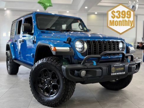 Used 2023 Jeep Wrangler Unlimited Rubicon 4xe AWD/4WD image 2