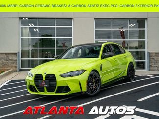 Used 2021 BMW M3 Competition w/ M Carbon Exterior Package RWD video 1