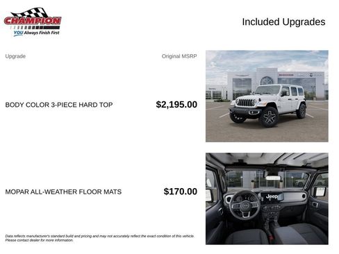 New 2026 Jeep Wrangler Unlimited Sahara AWD/4WD image 6