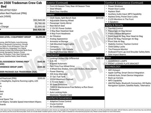 New 2026 RAM 2500 Tradesman image 28