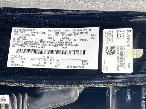 Used 2019 Ford F150 Limited w/ Trailer Tow Package AWD/4WD image 34