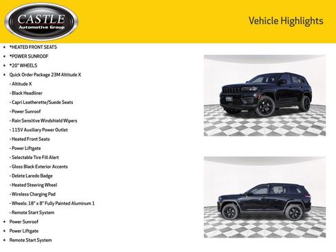 New 2025 Jeep Grand Cherokee Altitude image 3