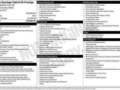 Certified 2026 Kia Sportage SX Prestige AWD/4WD image 10