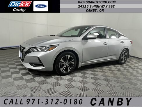 Used 2021 Nissan Sentra SV FWD image 1