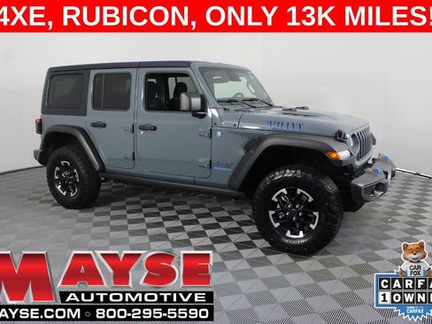 Used 2025 Jeep Wrangler Unlimited Rubicon 4xe AWD/4WD image 1