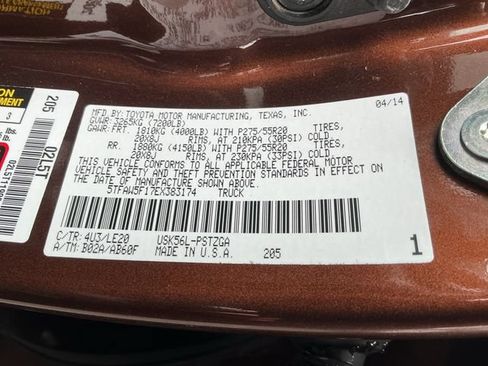 Used 2014 Toyota Tundra Platinum AWD/4WD image 26