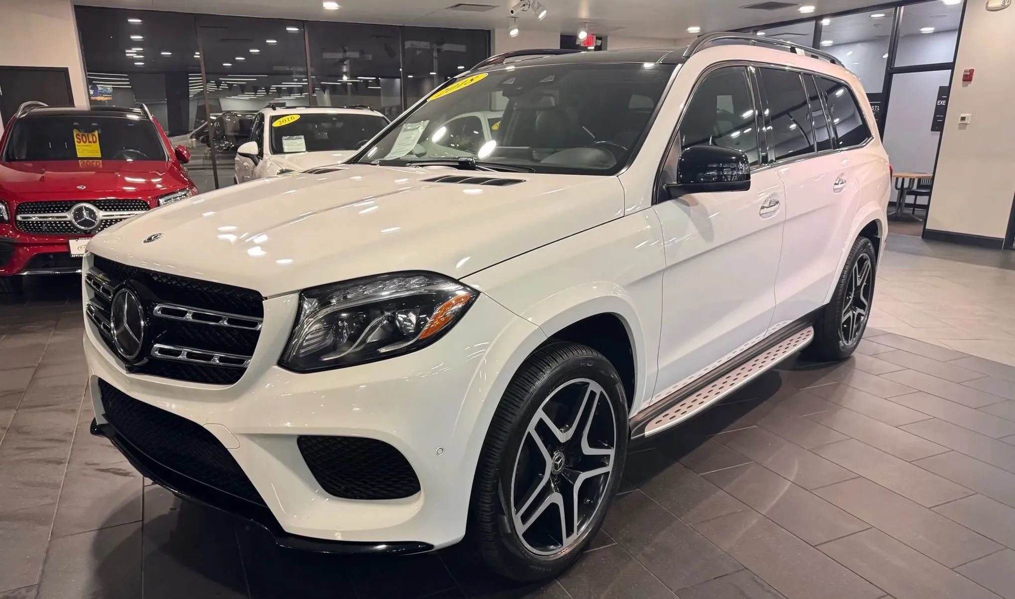 Used 2018 Mercedes-Benz GLS 550 4MATIC w/ Driver Assistance Package image 1