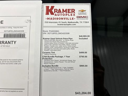 Used 2021 GMC Sierra 1500 Denali w/ Driver Alert Package II image 34