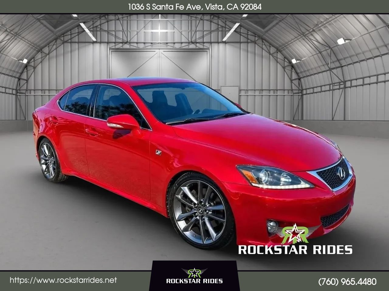 Used 2012 Lexus IS 250 w/ F-Sport Pkg w/Summer Tires RWD image 1