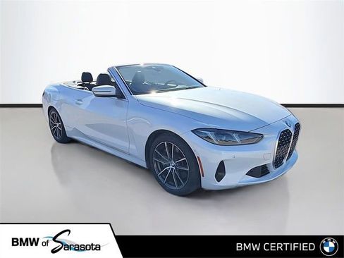 Certified 2025 BMW 430i Convertible image 1