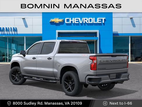 New 2026 Chevrolet Silverado 1500 Custom w/ Turbomax Blackout Package AWD/4WD image 4