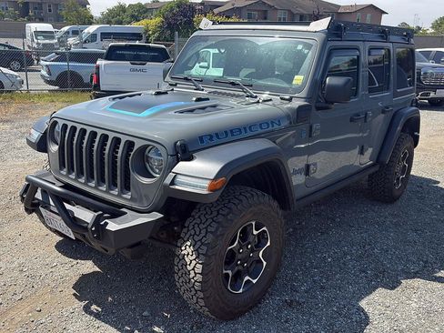 Used 2021 Jeep Wrangler Unlimited Rubicon 4xe w/ Cold Weather Group AWD/4WD image 7