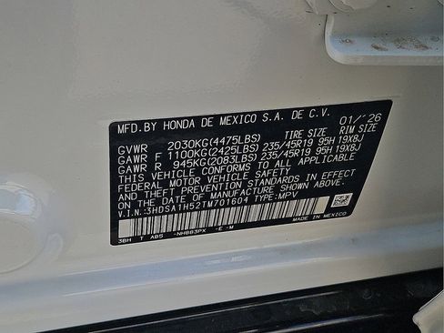 New 2026 Acura ADX A-Spec FWD image 19