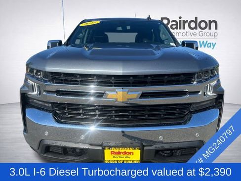 Used 2021 Chevrolet Silverado 1500 LT w/ Safety Package AWD/4WD image 2