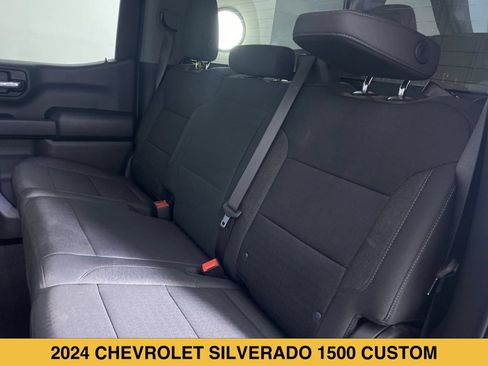 Certified 2024 Chevrolet Silverado 1500 Custom w/ Turbomax Blackout Package AWD/4WD image 12
