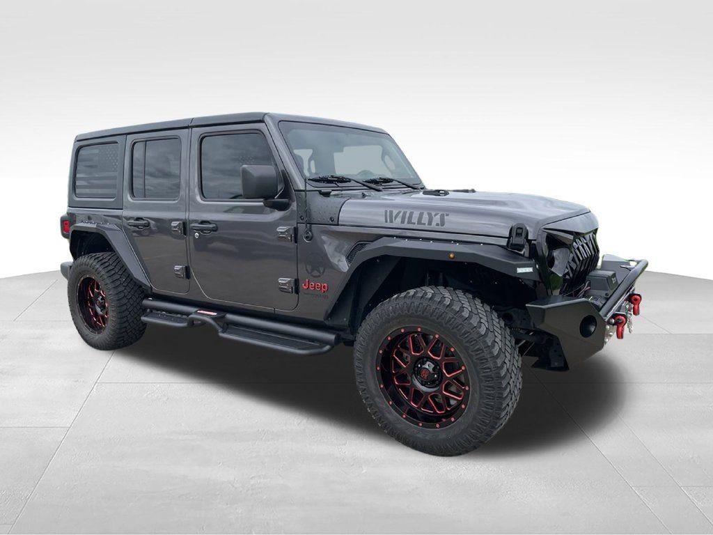 Used 2020 Jeep Wrangler Unlimited Sport AWD/4WD image 2