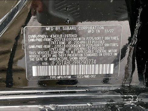 Certified 2023 Subaru Crosstrek 2.0i image 37