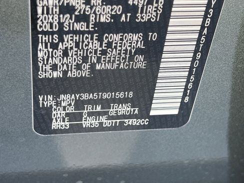 New 2026 Nissan Armada SL w/ Captain's Chari Seat Package image 20