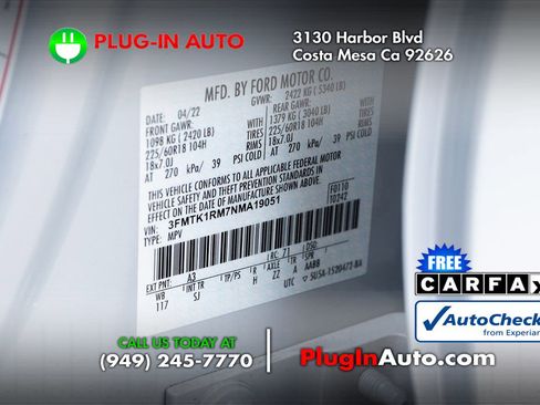 Used 2022 Ford Mustang Mach-E Select image 7