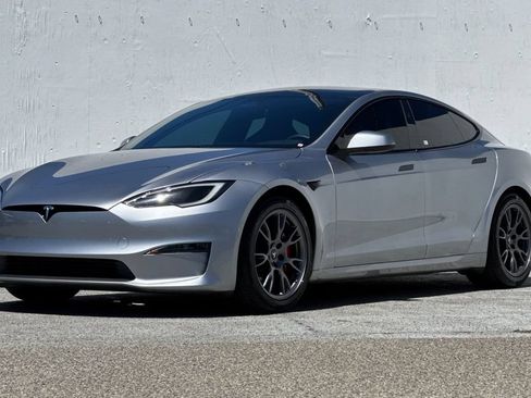 Used 2025 Tesla Model S Plaid AWD/4WD image 7