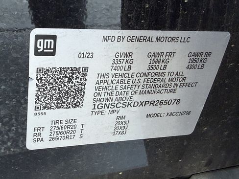 Used 2023 Chevrolet Tahoe Premier RWD image 17