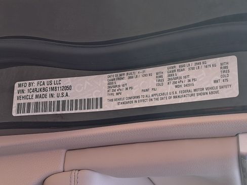Used 2021 Jeep Grand Cherokee L Limited AWD/4WD image 31