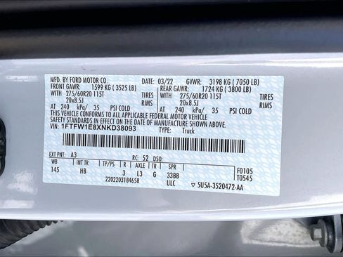 Used 2022 Ford F150 Lariat image 34